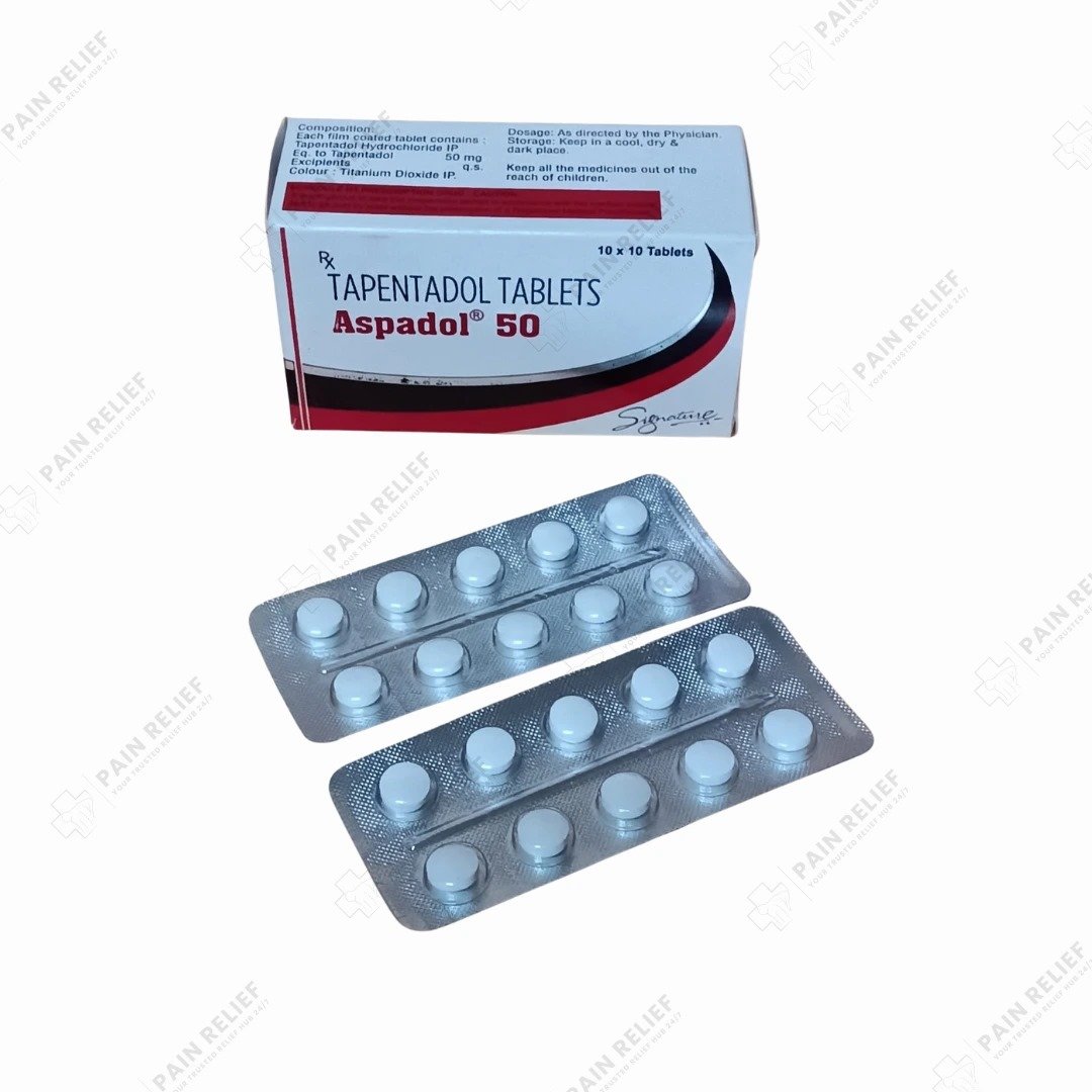 Aspadol 50 mg Tapentadol Tablets