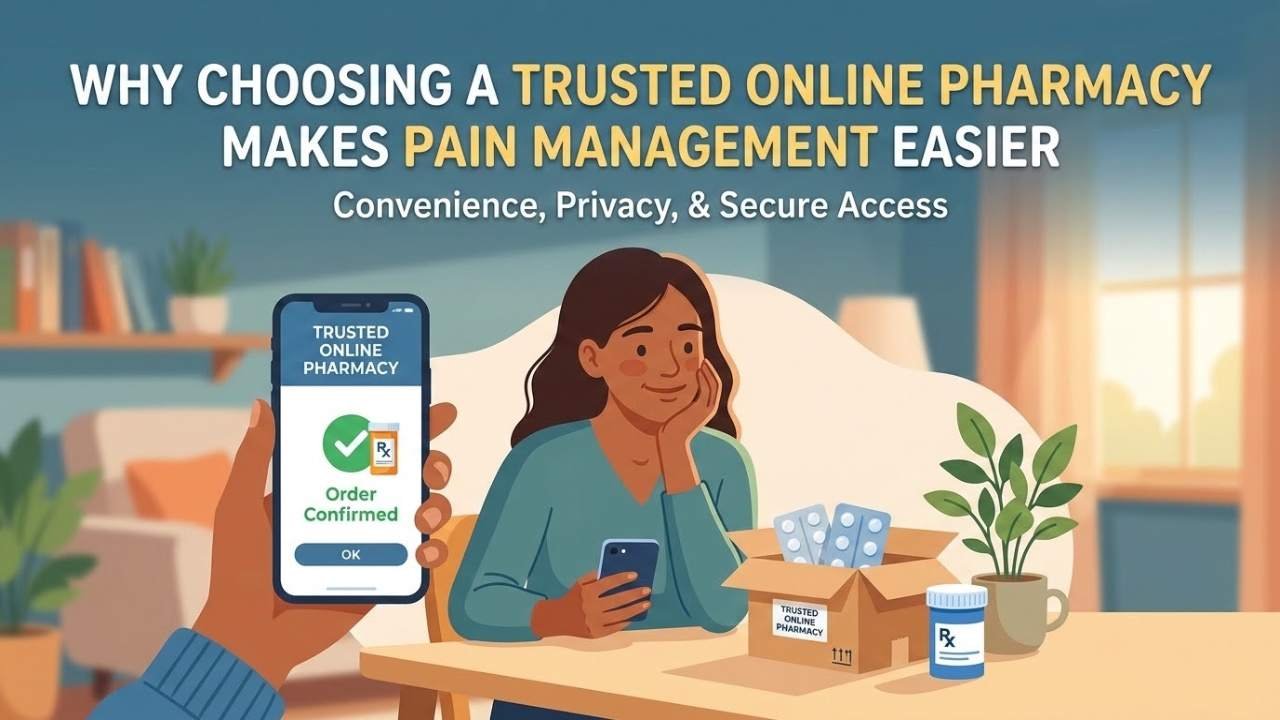 Trusted online pharmacy for pain management